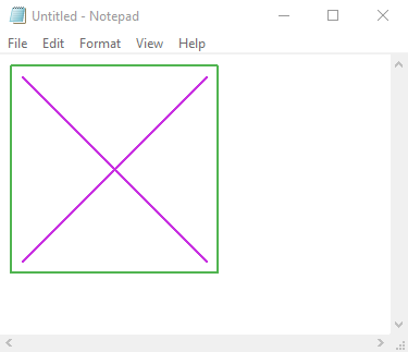 Drawing to windows example