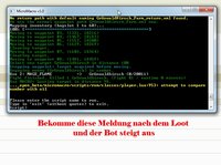 Screenshot of Error